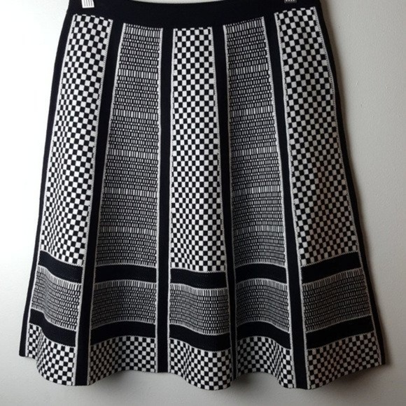 Spense Dresses & Skirts - Spense Black and White Checkered Skirt
